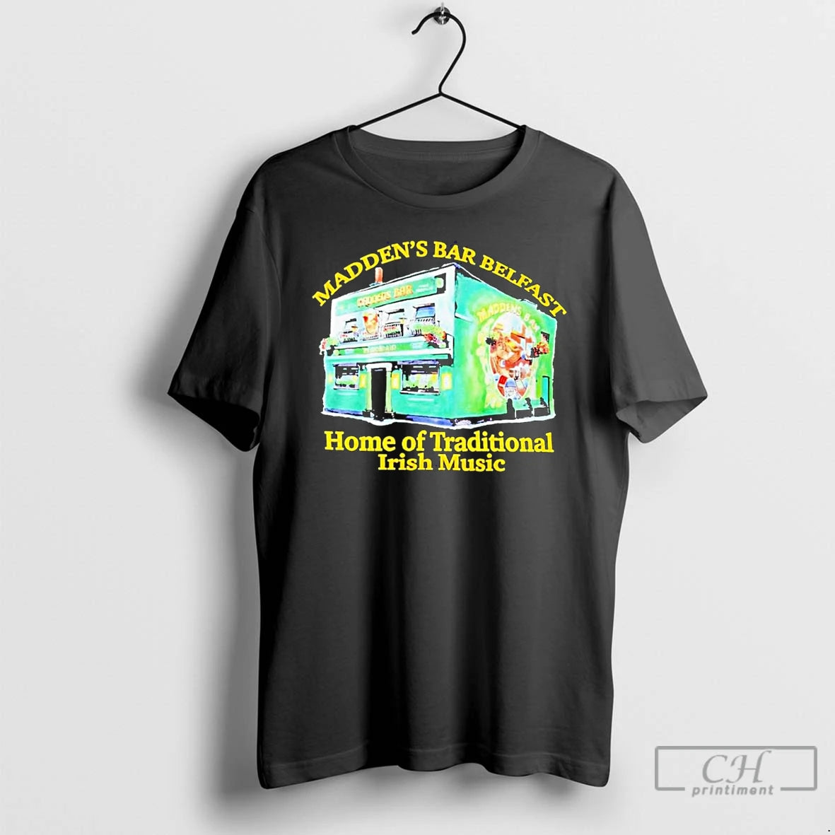 Classic Maddens Bar Belfast Home Of Traditional Irish Music T-Shirts, Hoodie, Sweatshirt | InkRitualCo.com