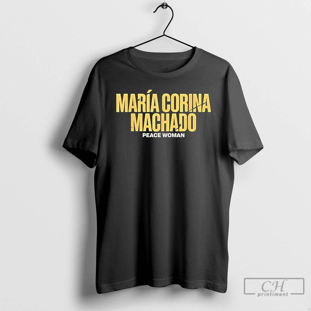 Classic Maria Corina Machado Peace T Shirts Hoodie, Sweatshirt | InkRitualCo.com