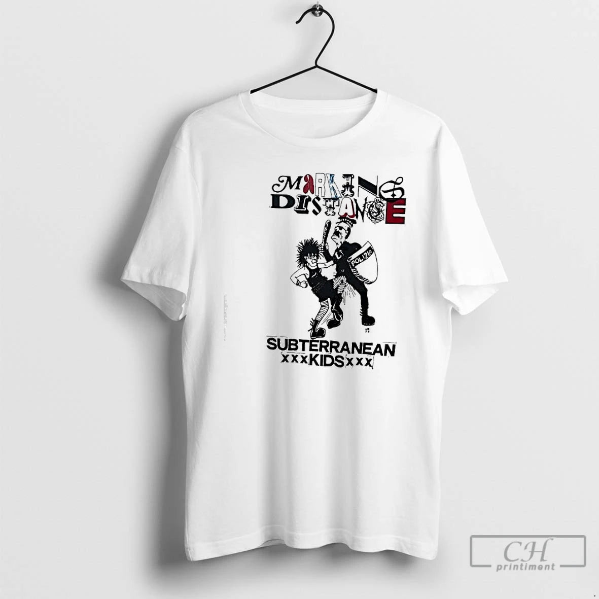 Classic Marking Distance Polizia Subterranean Kids T-Shirts, Hoodie, Sweatshirt | InkRitualCo.com