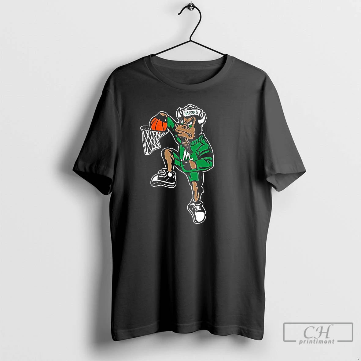 Classic Marshall Thundering Herd Mascot Dunk T-Shirts, Hoodie, Sweatshirt | InkRitualCo.com