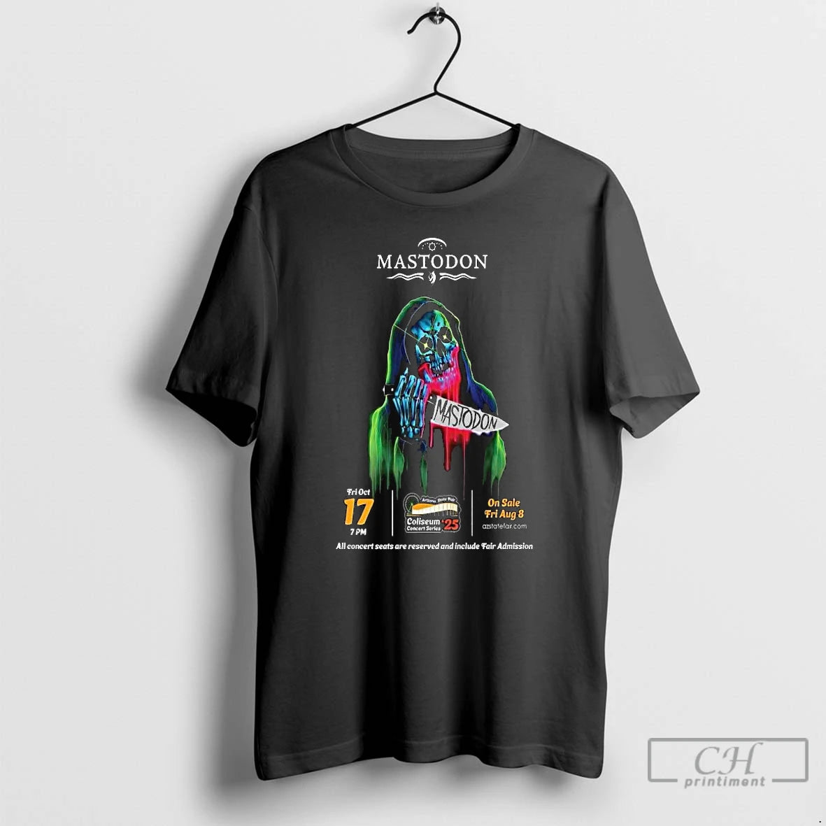 Classic Mastodon Tour The Arizona State Fairgrounds 2025 Long Sleve T Shirts Hoodie, Sweatshirt | InkRitualCo.com