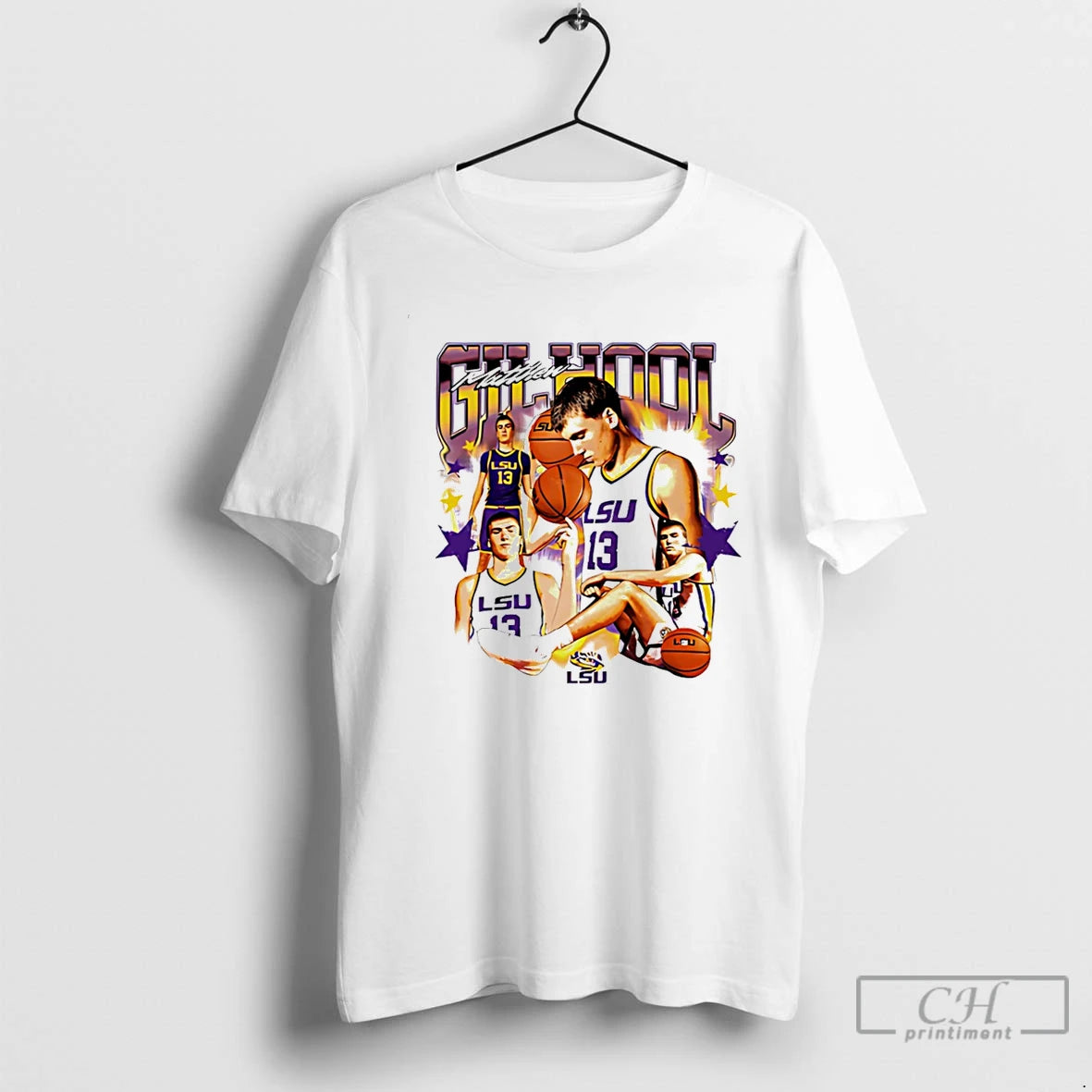 Classic Matthew Gilhool Lsu Mens Basketball Player Collage T-Shirts, Hoodie, Sweatshirt | InkRitualCo.com