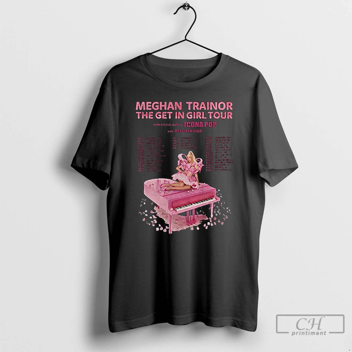Classic Meghan Trainor The Get In Girl Tour 2026 Schedule T-Shirts, Hoodie, Sweatshirt | InkRitualCo.com