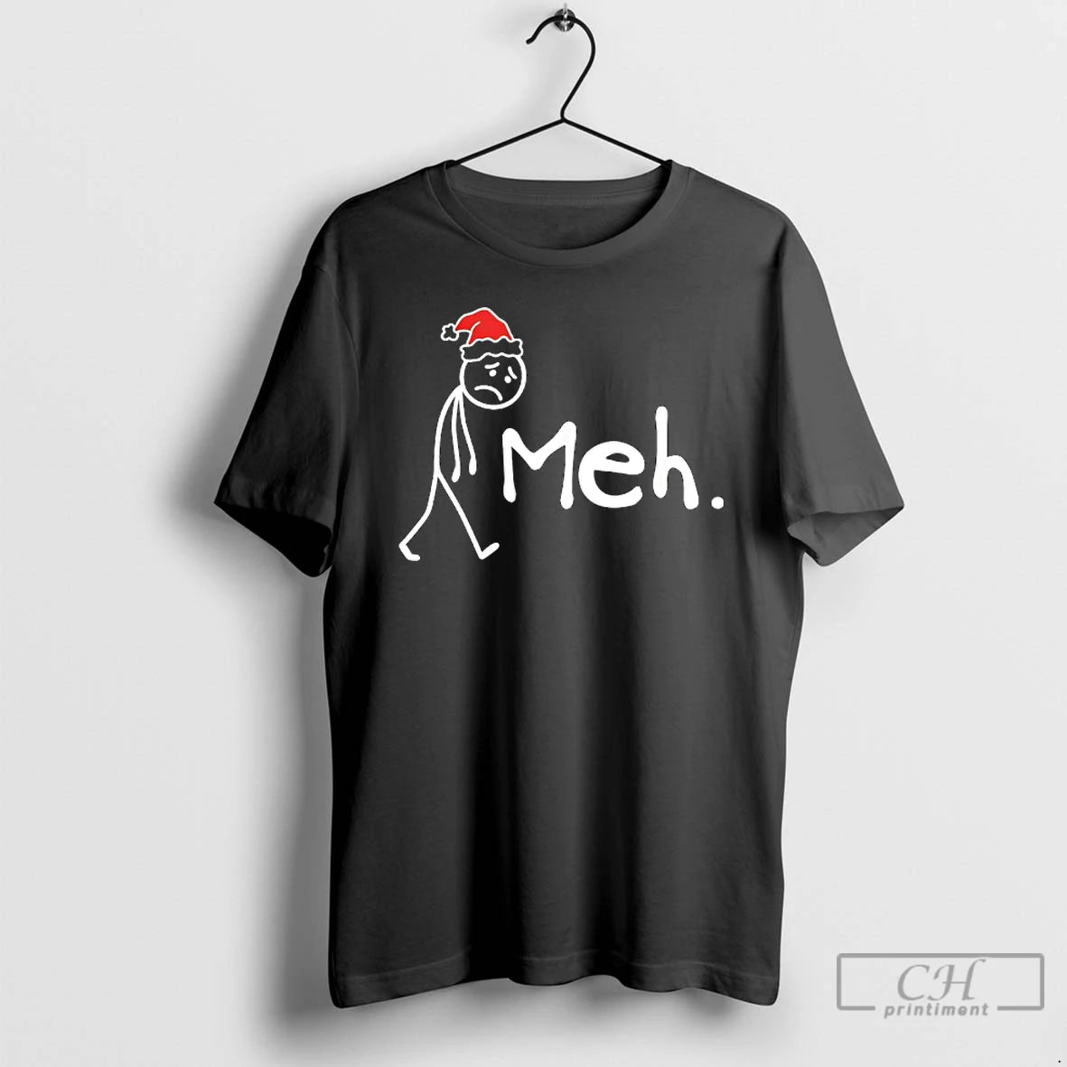 Classic Meh Funny Christmas Introvert T-Shirts, Hoodie, Sweatshirt | InkRitualCo.com