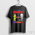 Classic Meijer X Grinch And Jack Skellington Friends Fist Bump Happy Hallothanksmas T Shirts Hoodie, Sweatshirt