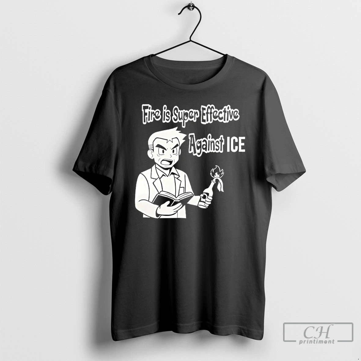 Classic Melcom Brown Fire Is Super Effective Against Ice T-Shirts, Hoodie, Sweatshirt | InkRitualCo.com