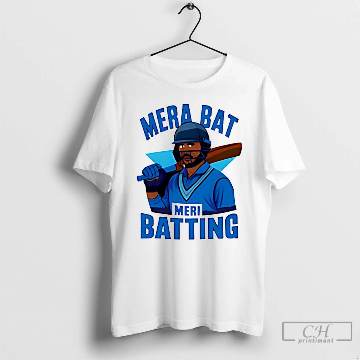 Classic Mera Bat Meri Batting Hindi Phrase In India For Cricket T-Shirts, Hoodie, Sweatshirt | InkRitualCo.com