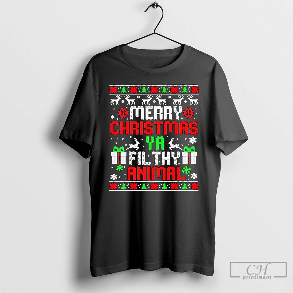 Classic Merry Christmas Animal Filthy Ya Xmas Family Pajama T-Shirts, Hoodie, Sweatshirt | InkRitualCo.com