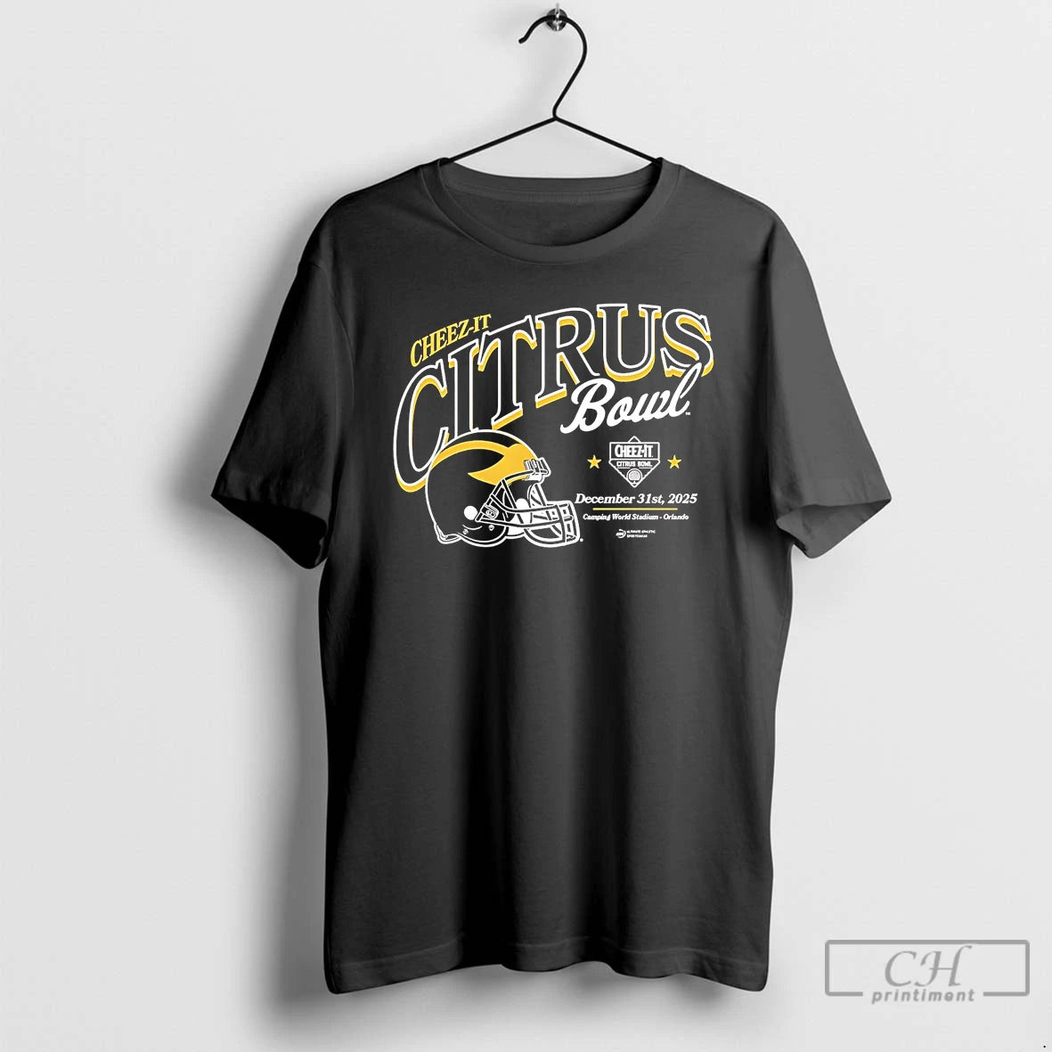 Classic Michigan Wolverines 2025 Cheez It Citrus Bowl Helmet T-Shirts, Hoodie, Sweatshirt | InkRitualCo.com
