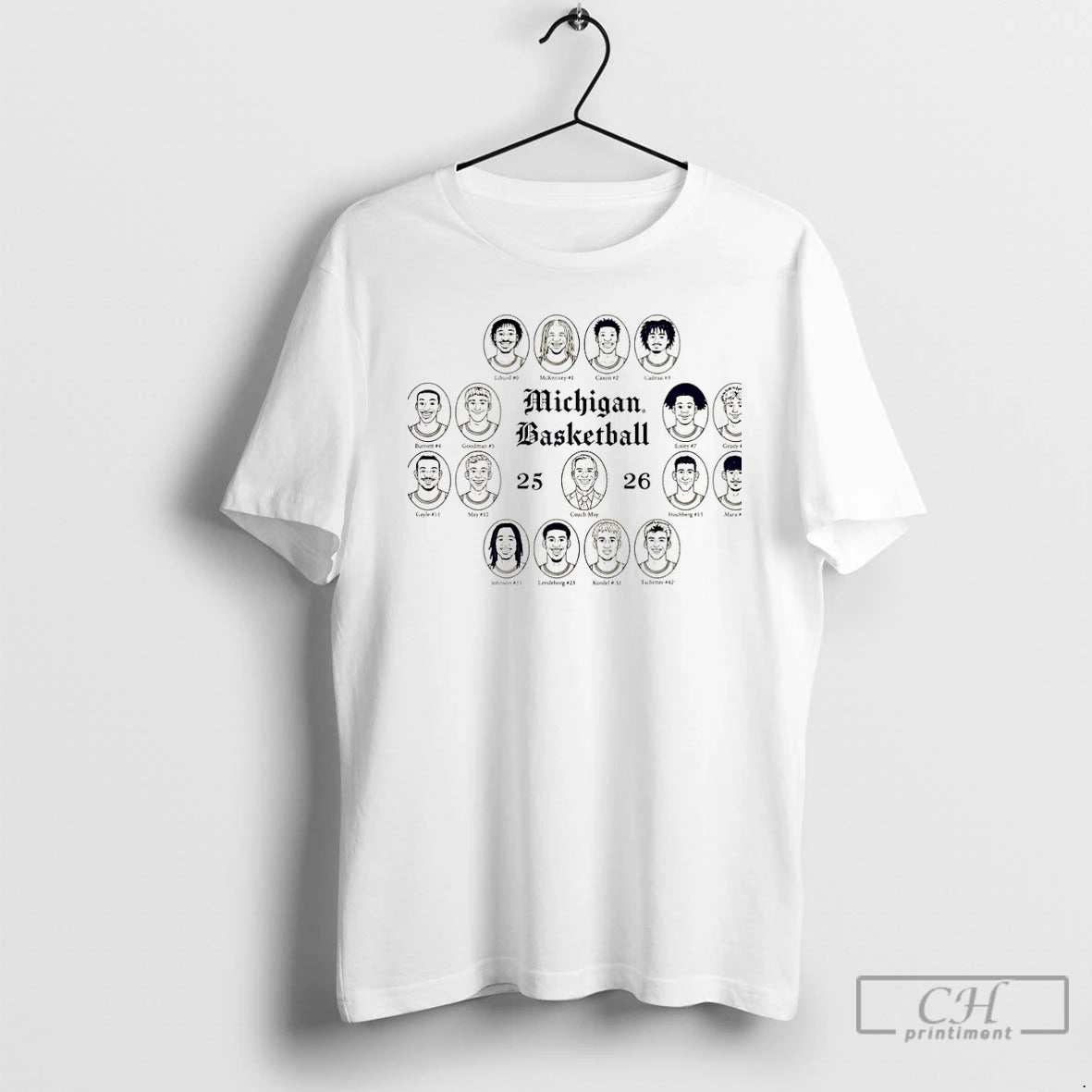 Classic Michigan Wolverines Basketball Team Composite 25 26 Triblend Christmas T-Shirts, Hoodie, Sweatshirt | InkRitualCo.com