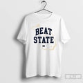 Classic Michigan Wolverines Paul Bunyan Rivalry Beat State Map T Shirts Hoodie, Sweatshirt | InkRitualCo.com