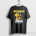 Classic Michigan Wolverines In My Veins Jesus In My Heart Flag T-Shirts, Hoodie, Sweatshirt | InkRitualCo.com