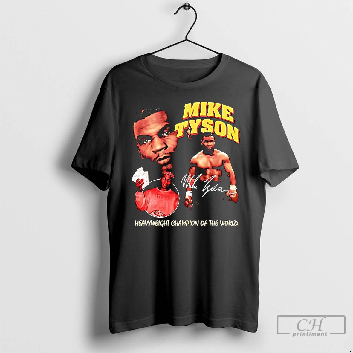 Classic Mike Tyson Heavyweight Champion Of The World Signature T-Shirts, Hoodie, Sweatshirt | InkRitualCo.com