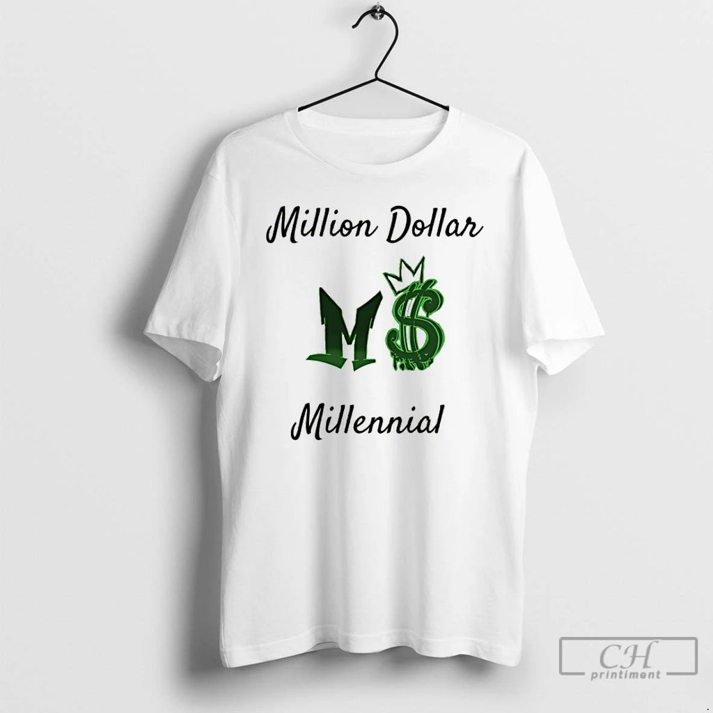 Classic Million Dollar Millennial Mm Logo T-Shirts, Hoodie, Sweatshirt | InkRitualCo.com