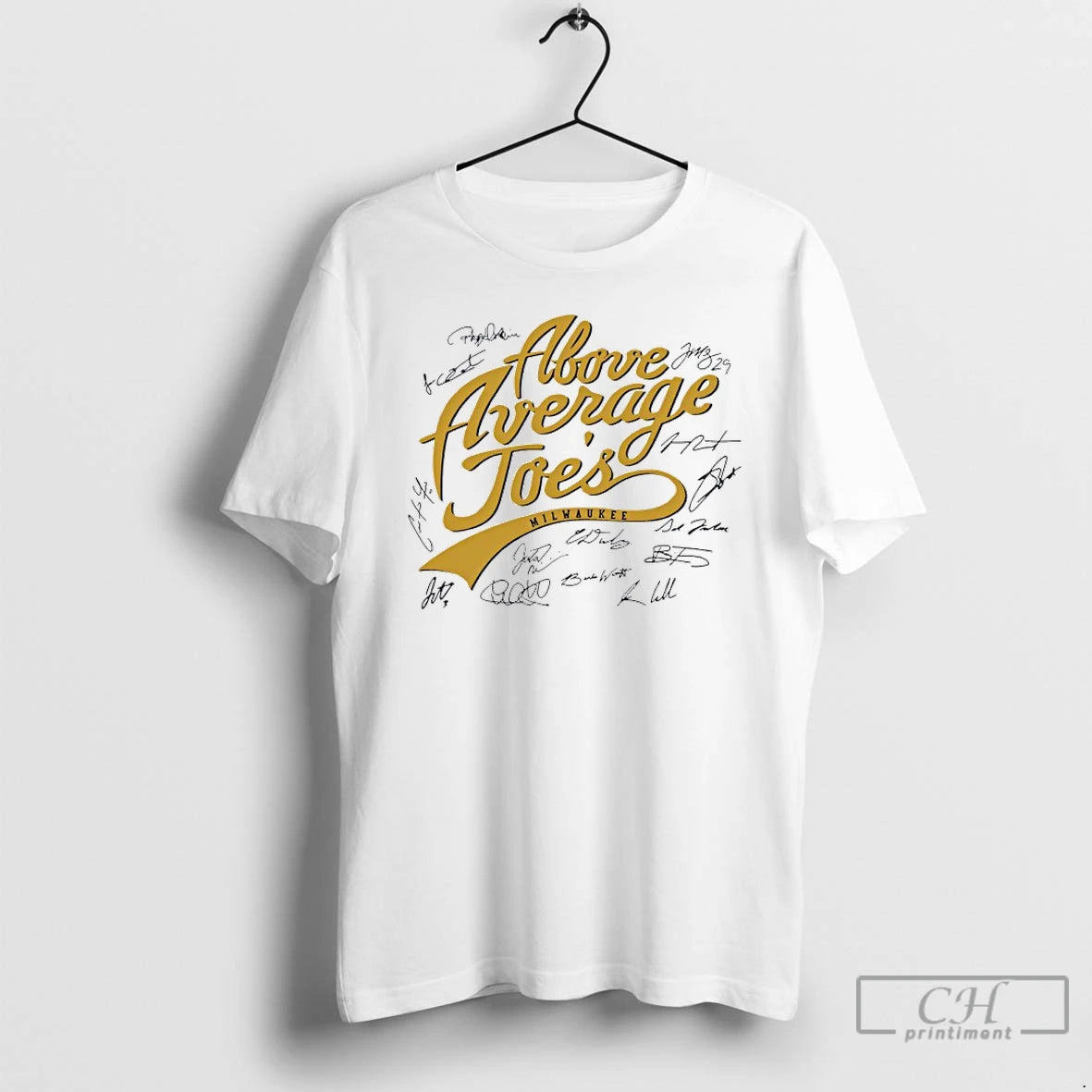 Classic Milwaukee Baseball The Above Average Joes Players Signatures T Shirts Hoodie, Sweatshirt | InkRitualCo.com