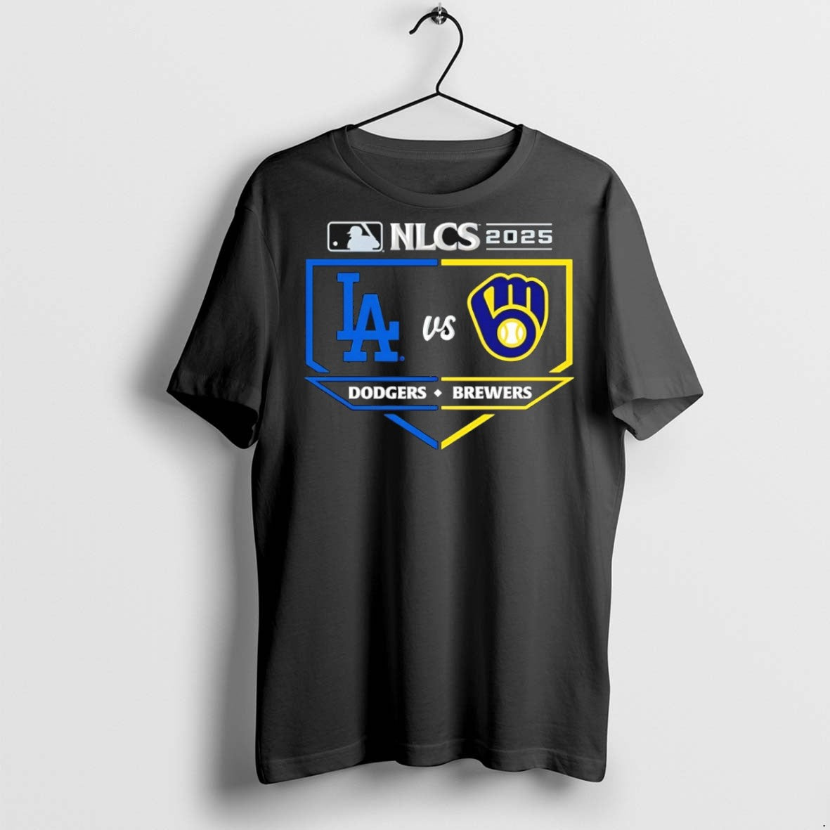 Classic Milwaukee Brewers Vs Los Angeles Dodgers 2025 Nlcs Matchup T Shirts Hoodie, Sweatshirt | InkRitualCo.com