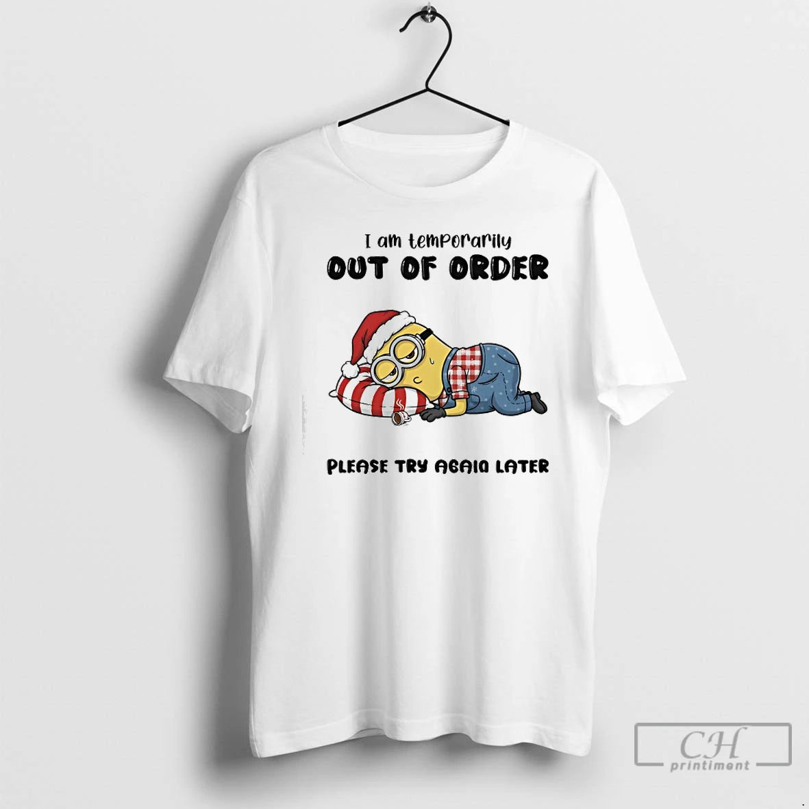 Classic Minion I Am Temporarily Out Of Order Please Try Again Later T Shirts Sweater Hoodie, Sweatshirt | InkRitualCo.com