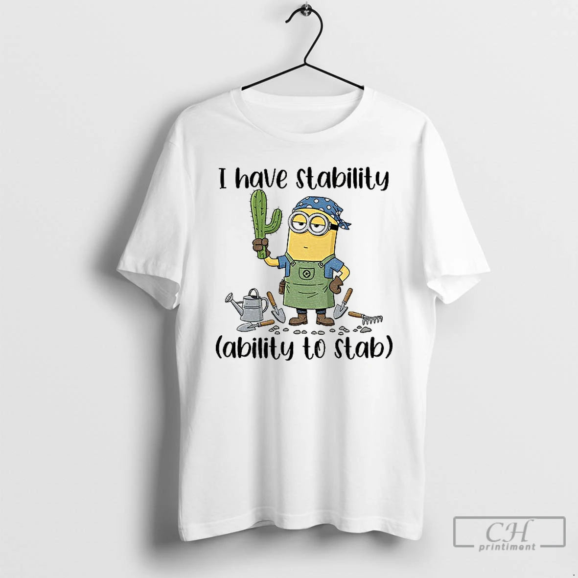 Classic Minion I Have Stability Ability To Stab T-Shirts, Hoodie, Sweatshirt | InkRitualCo.com