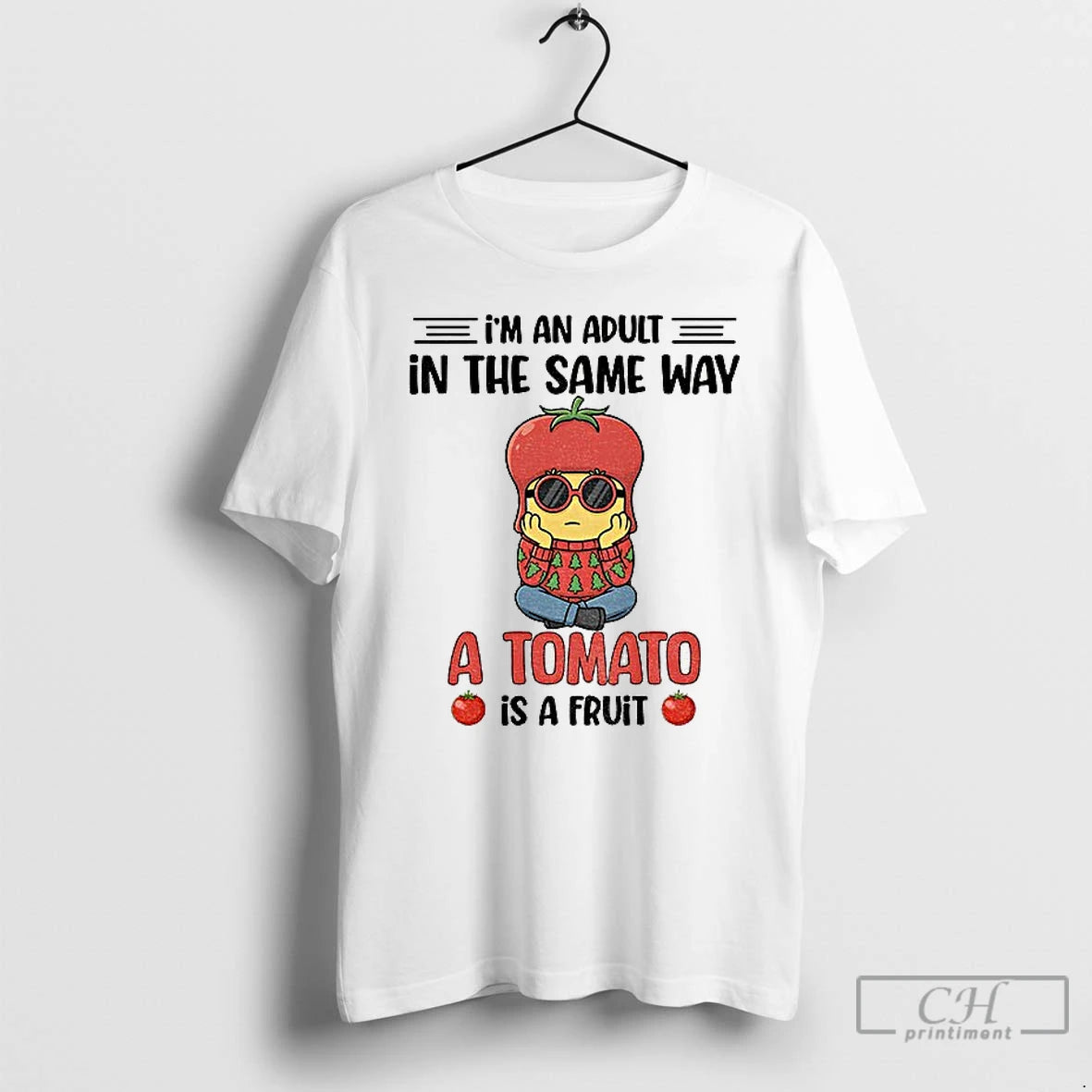 Classic Minion Im An Adult In The Same Way A Tomato Is A Fruit T-Shirts, Hoodie, Sweatshirt | InkRitualCo.com