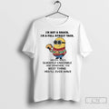 Classic Minion Im Not A Snack Im A Full Street Taco Messy Spicy Slightly Unstable T-Shirts, Hoodie, Sweatshirt