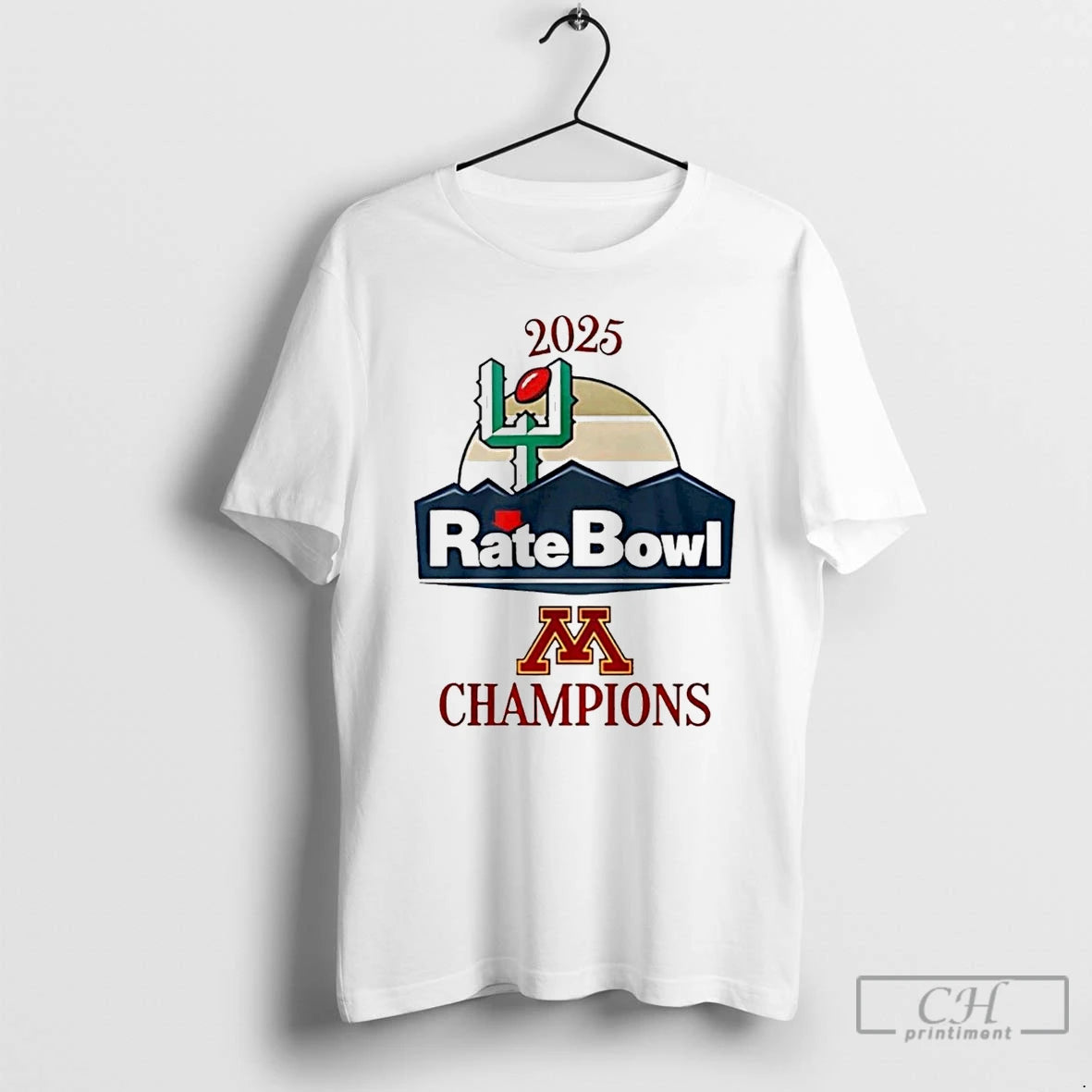 Classic Minnesota Golden Gophers 2025 Rate Bowl Champions T-Shirts, Hoodie, Sweatshirt | InkRitualCo.com