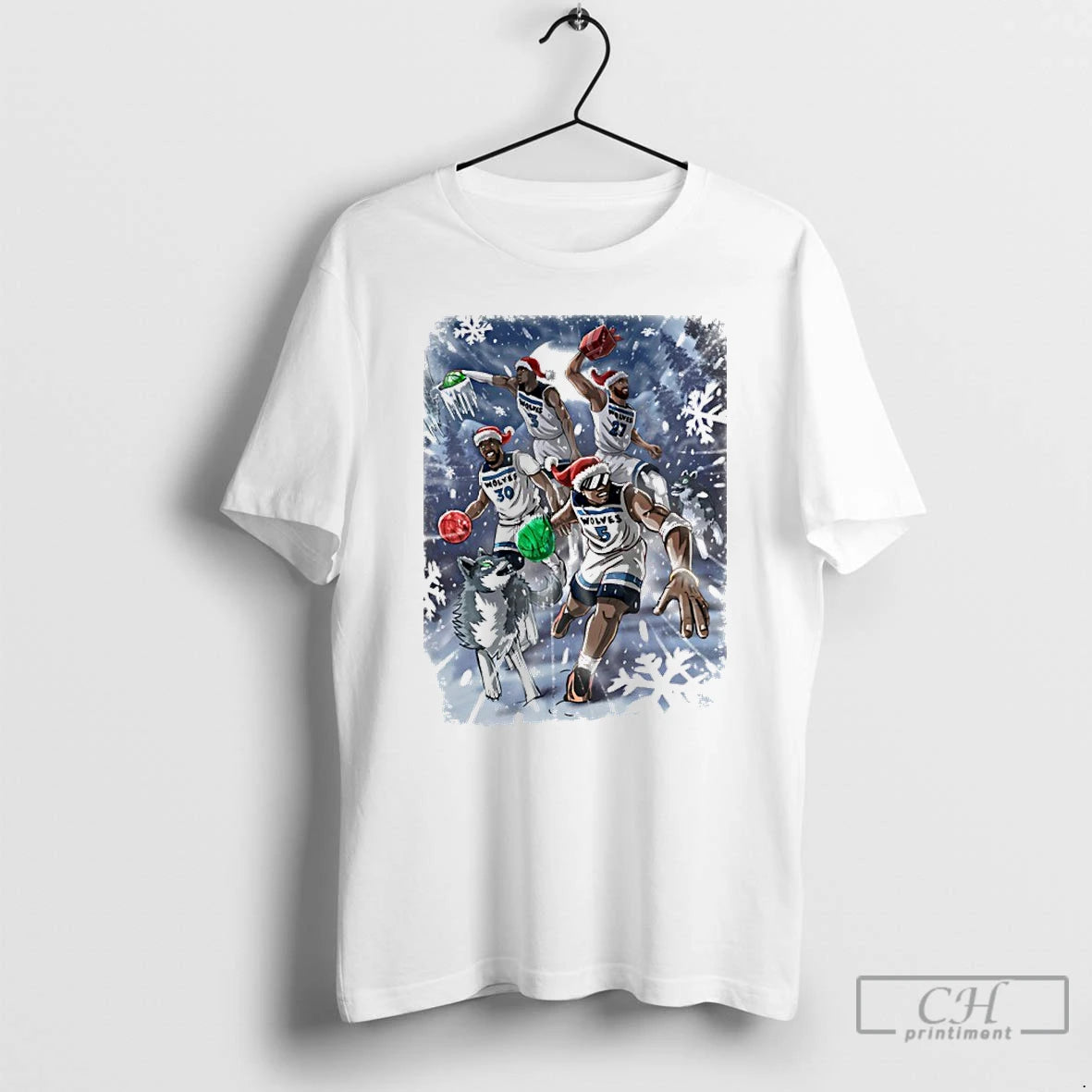 Classic Minnesota Timberwolves Merry Christmas And Happy Gameday 2026 T-Shirts, Hoodie, Sweatshirt | InkRitualCo.com