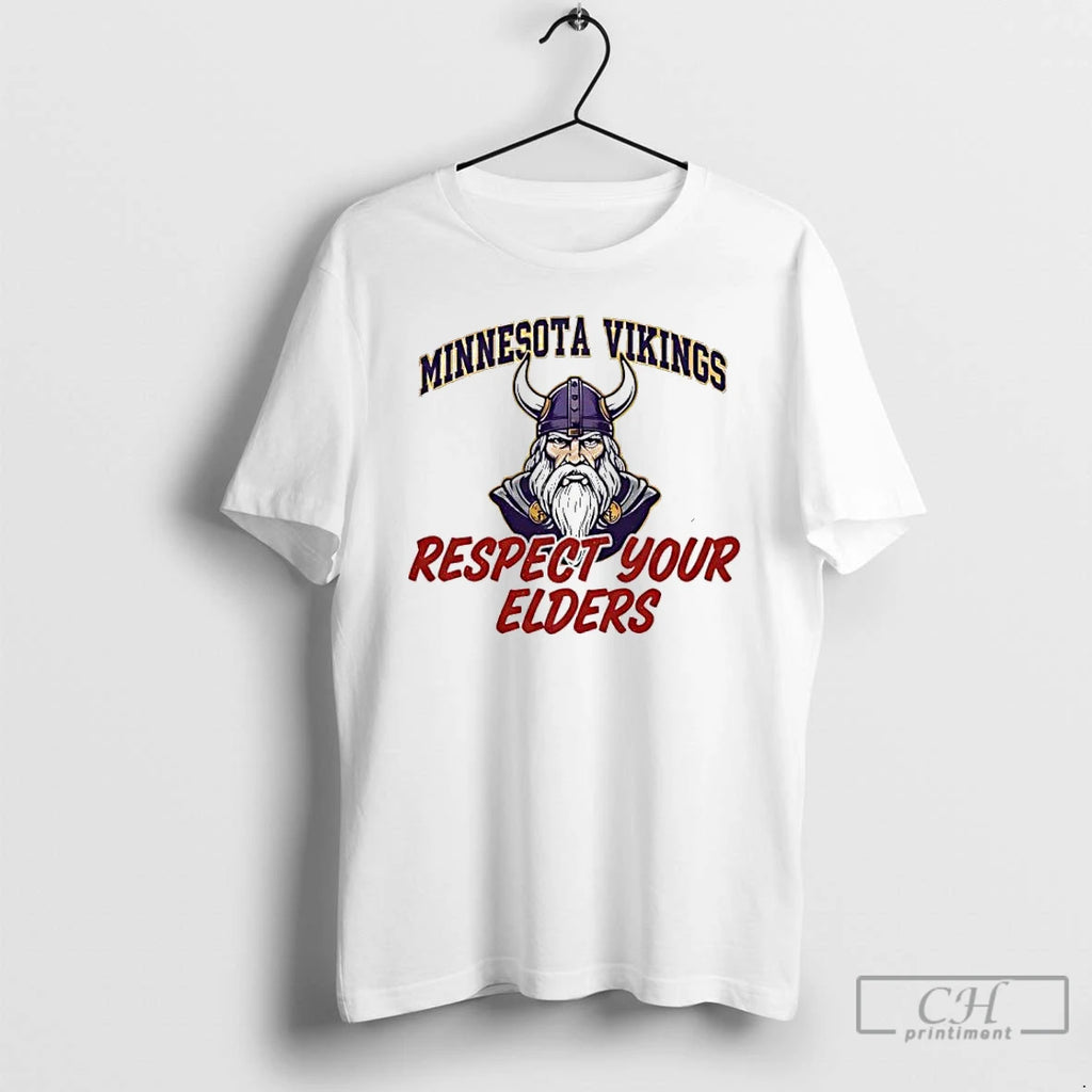 Classic Minnesota Vikings Respect Your Elders T-Shirts, Hoodie, Sweatshirt | InkRitualCo.com