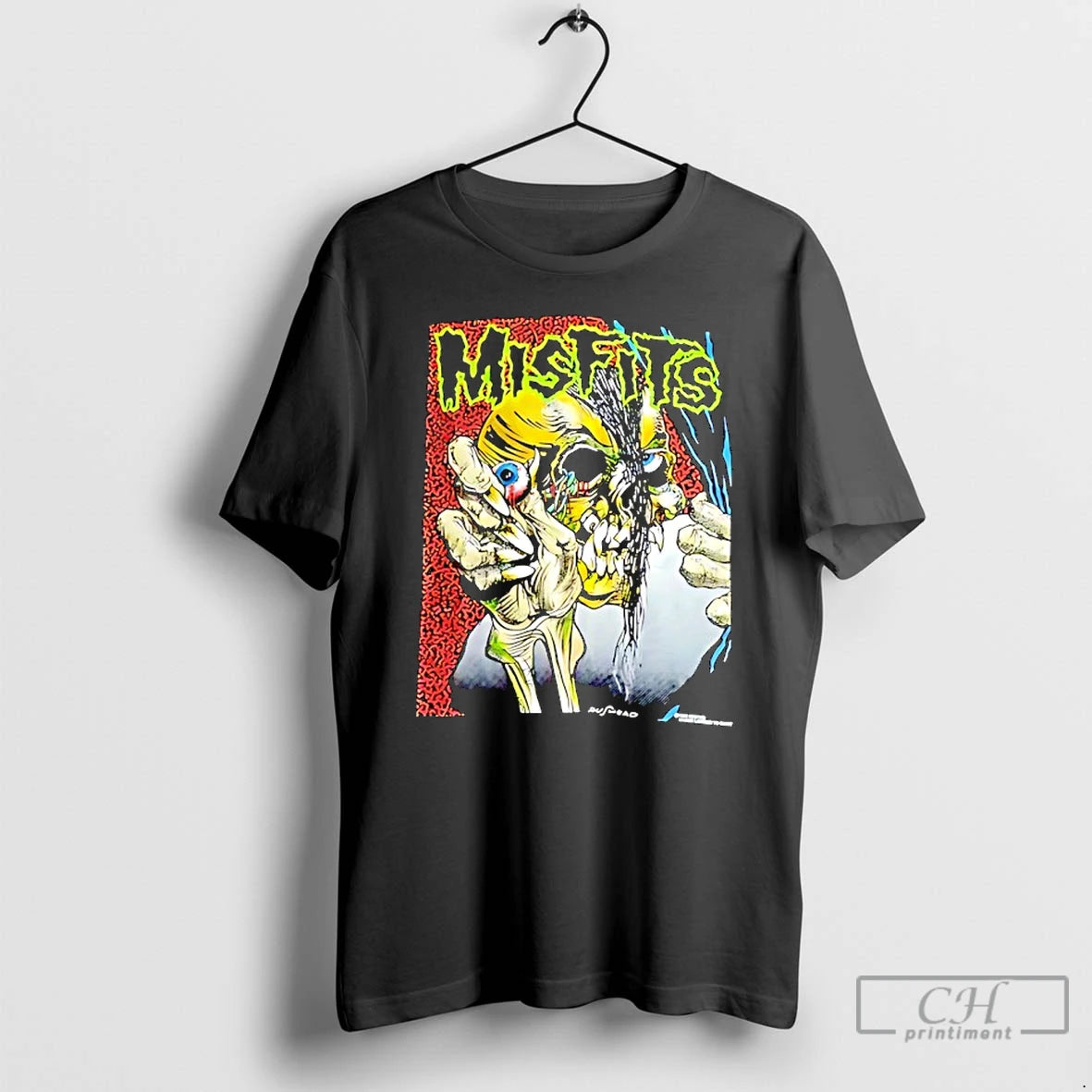 Classic Misfits Pushead Schroeder Skull Eyeball Graphic T-Shirts, Hoodie, Sweatshirt | InkRitualCo.com