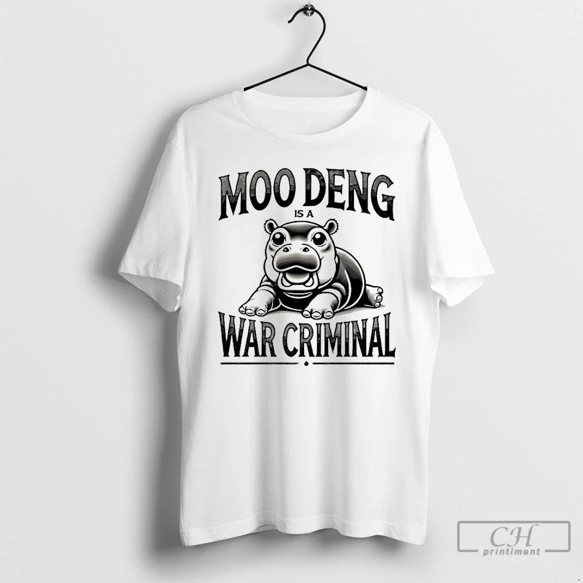 Classic Moo Deng Is A War Criminal T-Shirts, Hoodie, Sweatshirt | InkRitualCo.com