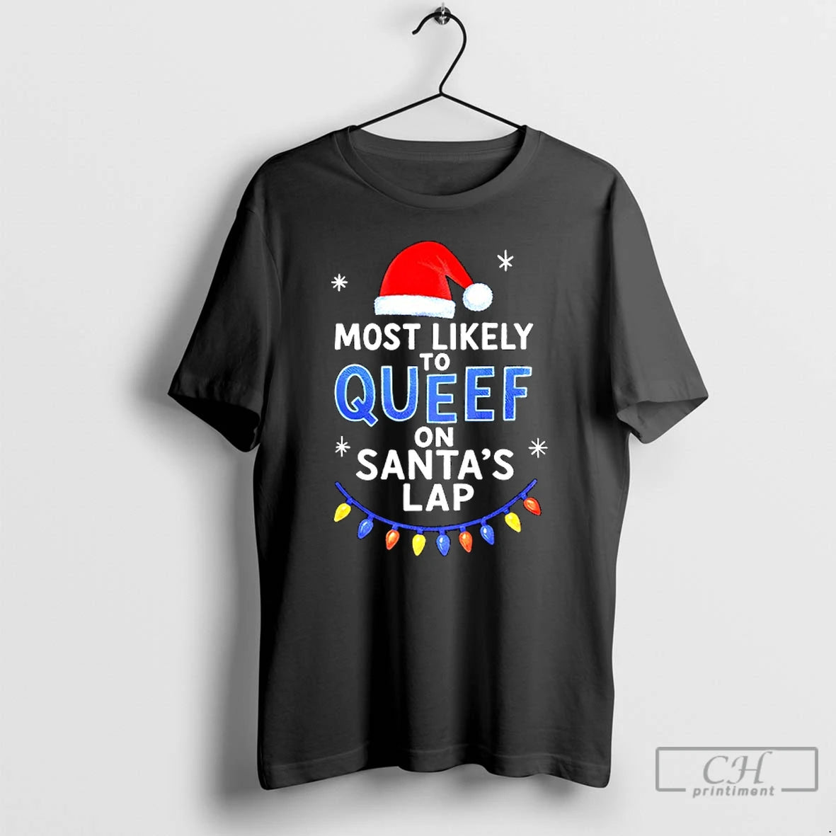 Classic Most Likely To Queef On Santas Lap Christmas T-Shirts, Hoodie, Sweatshirt | InkRitualCo.com