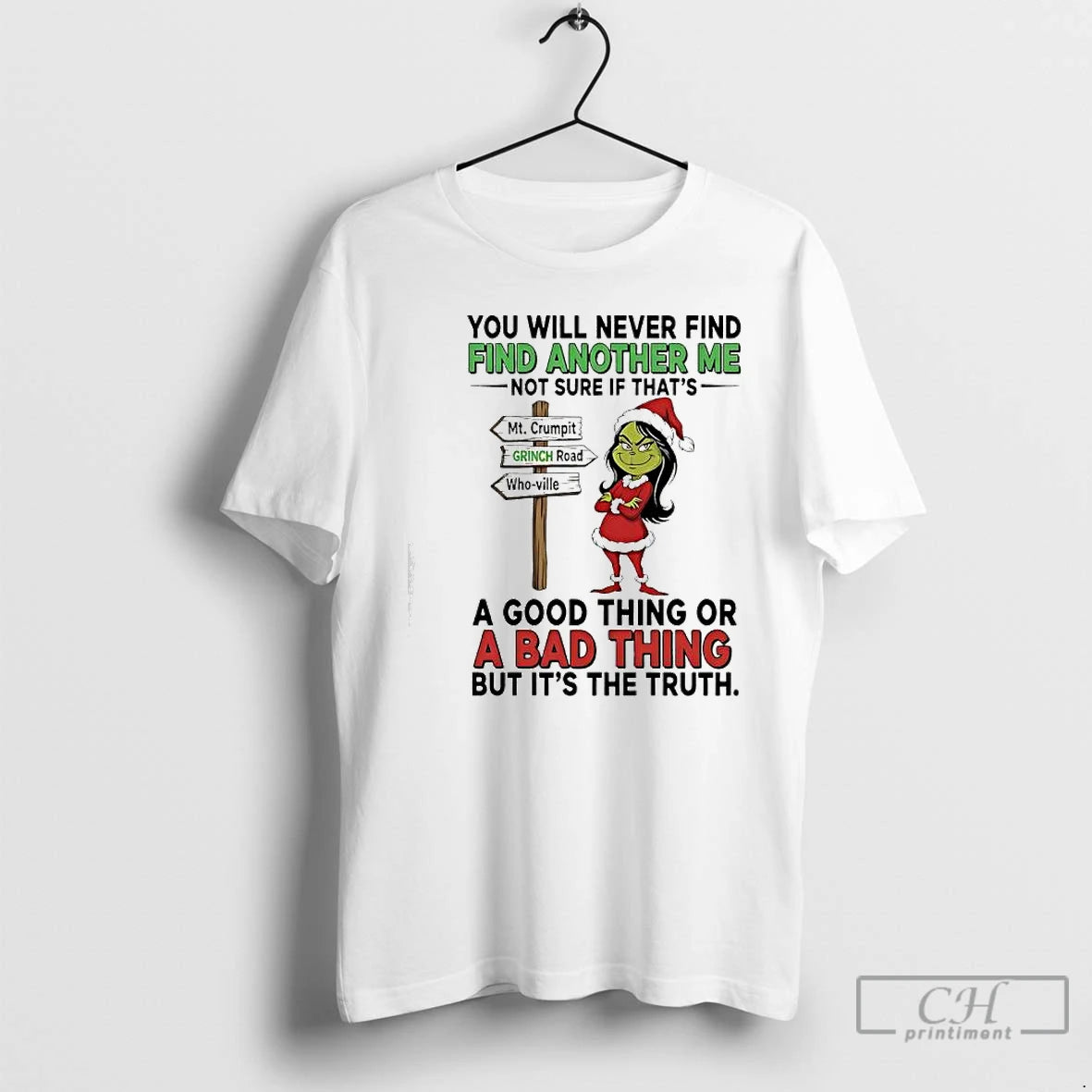 Classic Mt Crumpit Grinch Road Who Ville A Good Thing Or A Bad Thing But T-Shirts, Hoodie, Sweatshirt | InkRitualCo.com