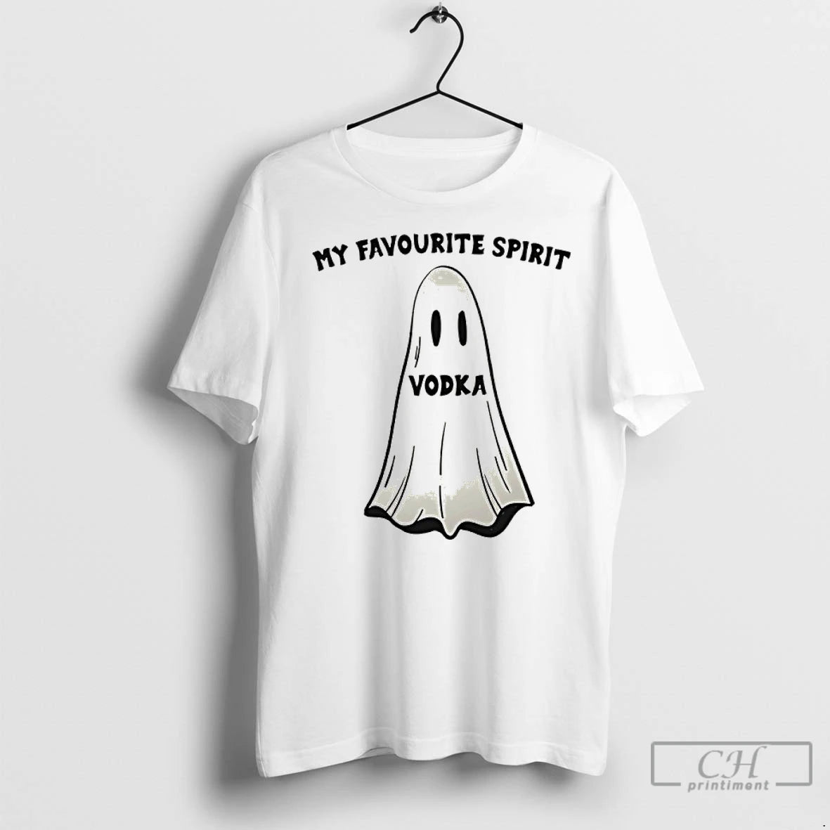 Classic My Favourite Spirit Vodka Ghost T-Shirts, Hoodie, Sweatshirt | InkRitualCo.com