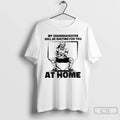 Classic My Granddaughter Will Be Waiting For You At Home Softball T Shirts Hoodie, Sweatshirt | InkRitualCo.com