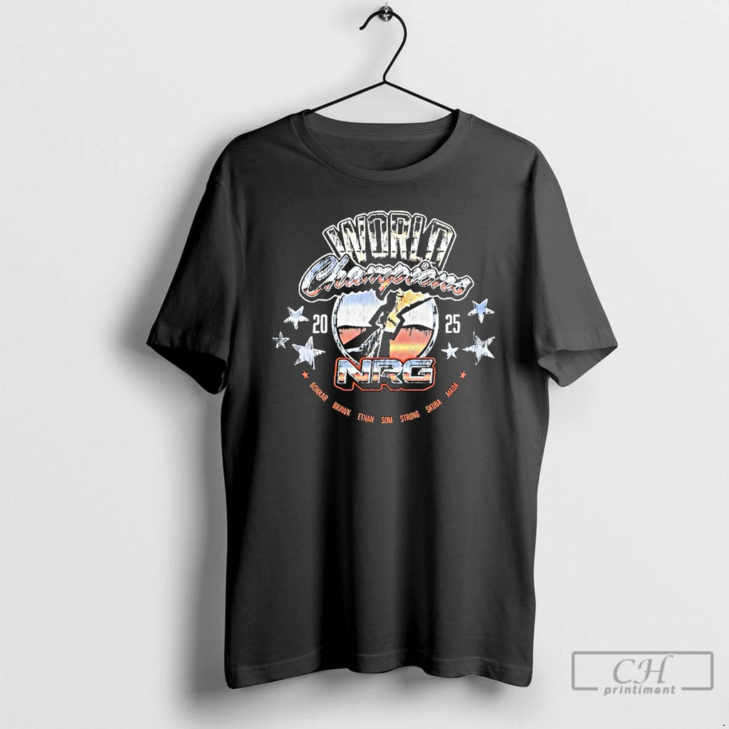 Classic Nrg World Champions 2025 Gonkar Brawk Ethan Som Strong Skuba Maoa T Shirts Sweater Hoodie, Sweatshirt
