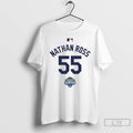 Classic Nathan Ross 55 Back To Back Champs World Champions T-Shirts, Hoodie, Sweatshirt | InkRitualCo.com
