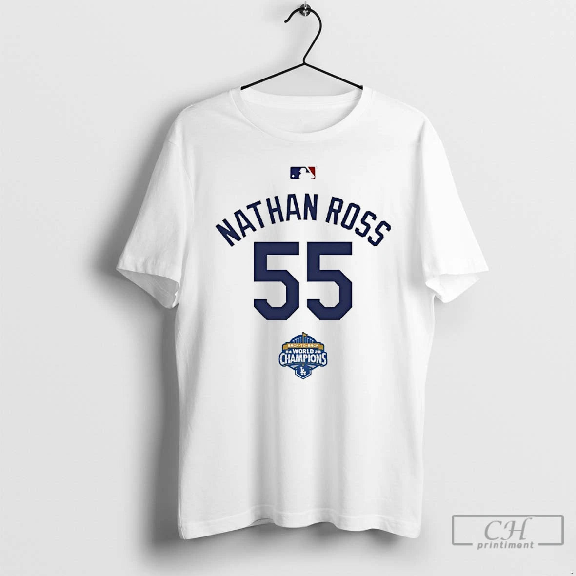 Classic Nathan Ross 55 Back To Back Champs World Champions T-Shirts, Hoodie, Sweatshirt | InkRitualCo.com