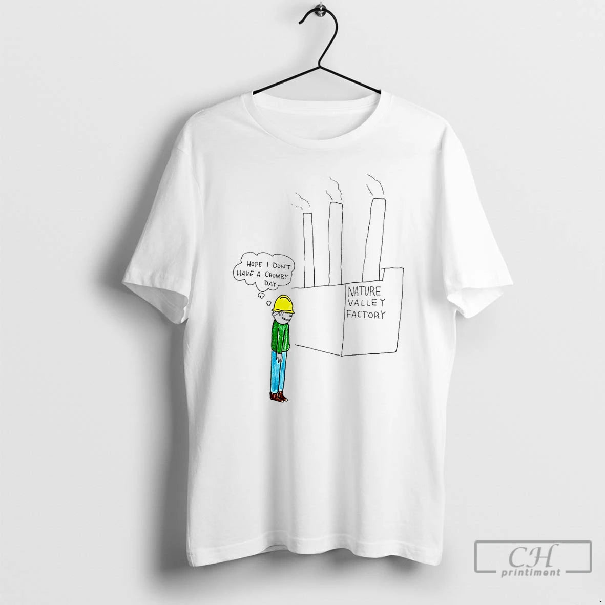 Classic Nature Valley Factory Hope I Dont Have A Crumby Day Paint T Shirts Sweater Hoodie, Sweatshirt | InkRitualCo.com