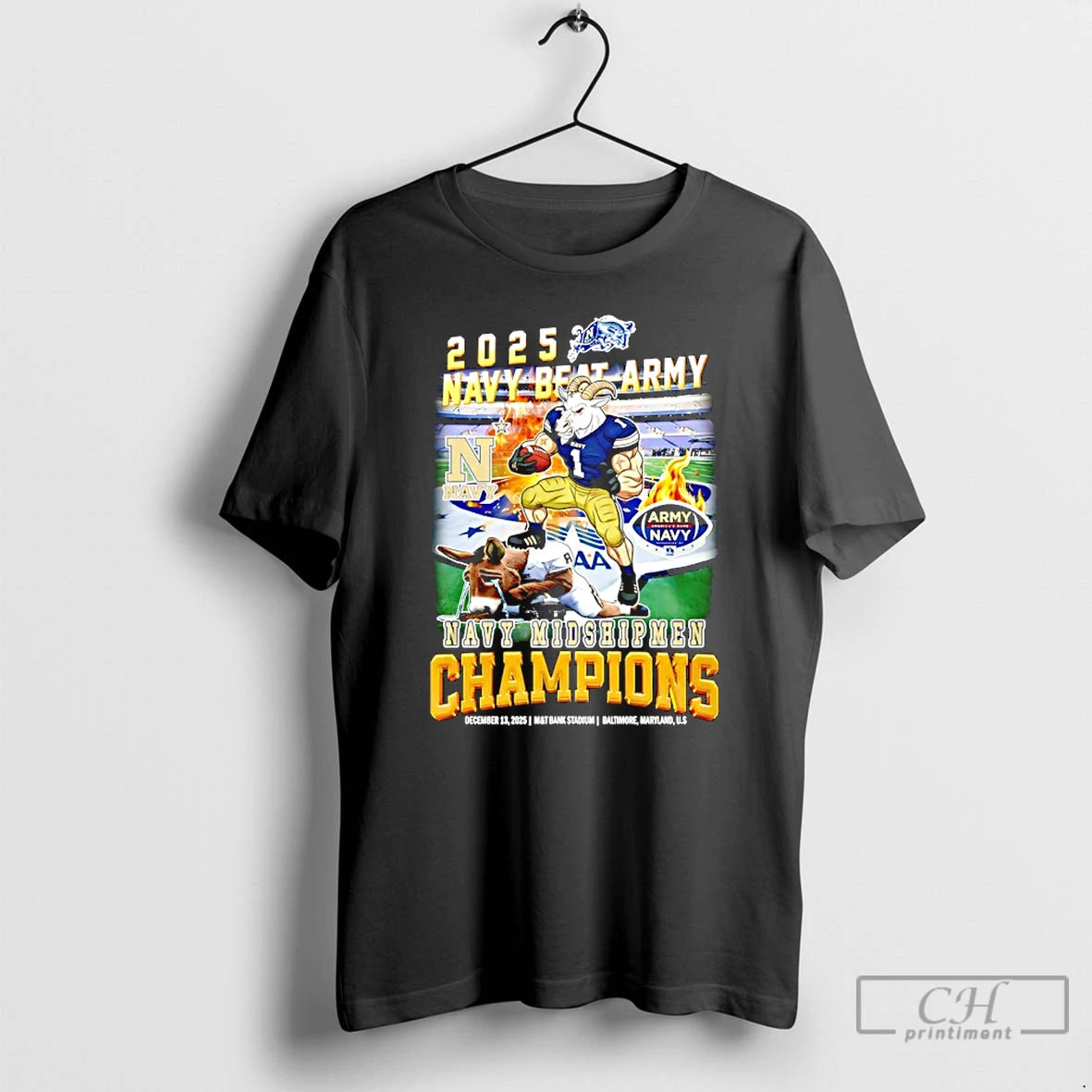 Classic Navy Midshipmen 2025 Navy Beat Army Champions Mascot T-Shirts, Hoodie, Sweatshirt | InkRitualCo.com