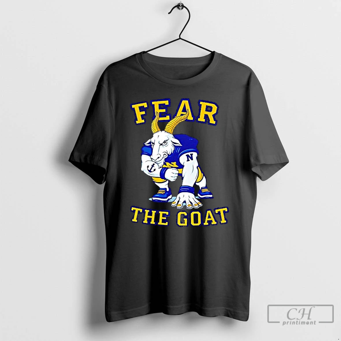 Classic Navy Midshipmen Football Mascot Fear The Goat Funny T-Shirts, Hoodie, Sweatshirt | InkRitualCo.com