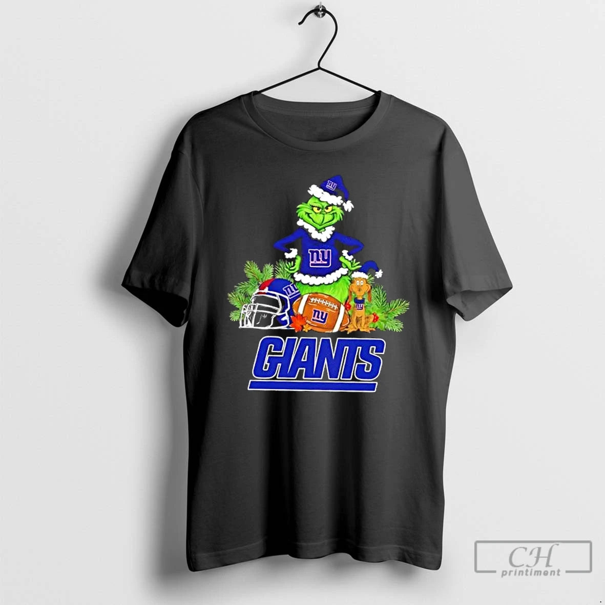 Classic New York Giants Football X Grinch And Max Dog Merry Christmas T Shirts Sweater Hoodie, Sweatshirt | InkRitualCo.com