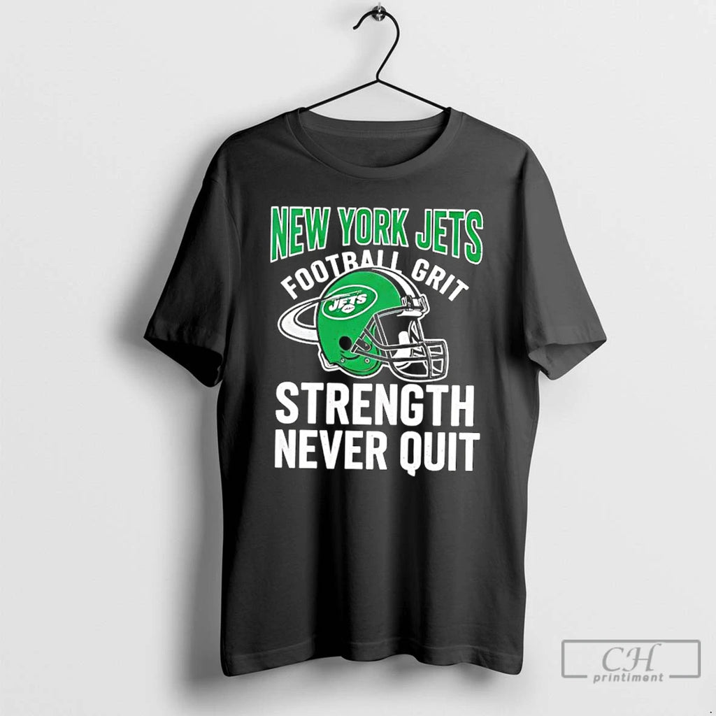 Classic New York Jets Football Grit Strength Never Quit T-Shirts, Hoodie, Sweatshirt | InkRitualCo.com
