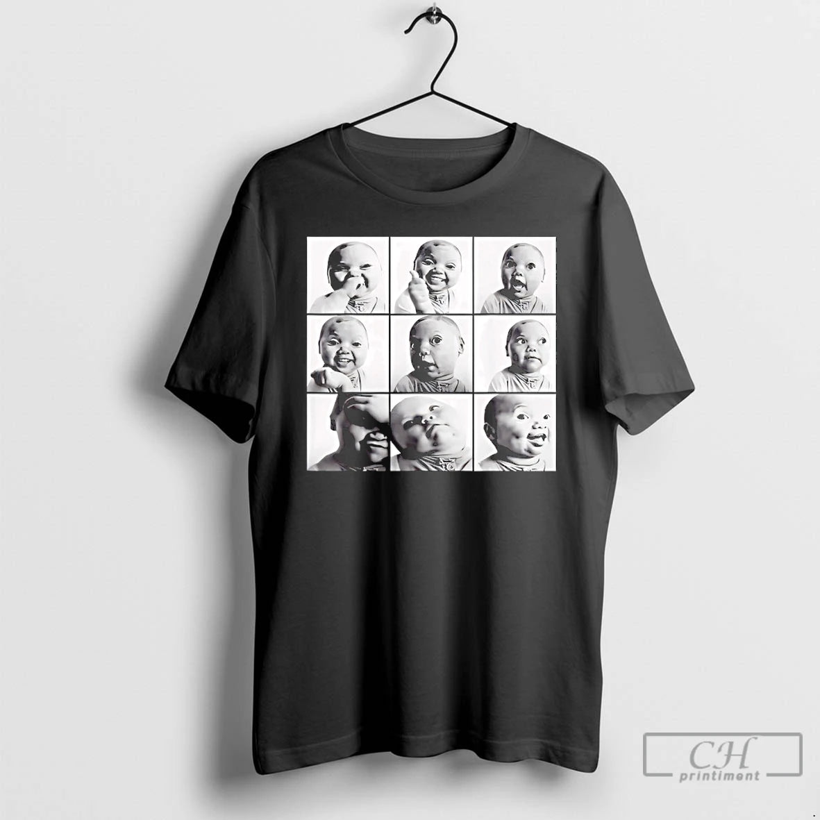 Classic Niche Baby Gen Z Meme Ai Viral Giggling Ai Laughing T-Shirts, Hoodie, Sweatshirt | InkRitualCo.com