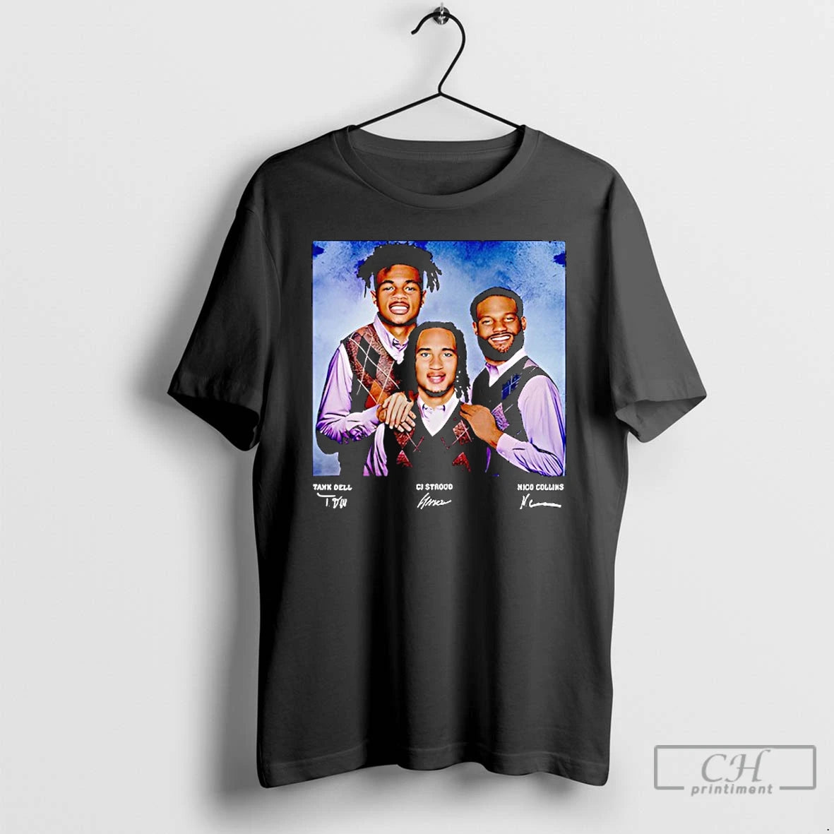 Classic Nico Collins Cj Stroud Tank Dell Step Brothers Houston Texans T-Shirts, Hoodie, Sweatshirt | InkRitualCo.com