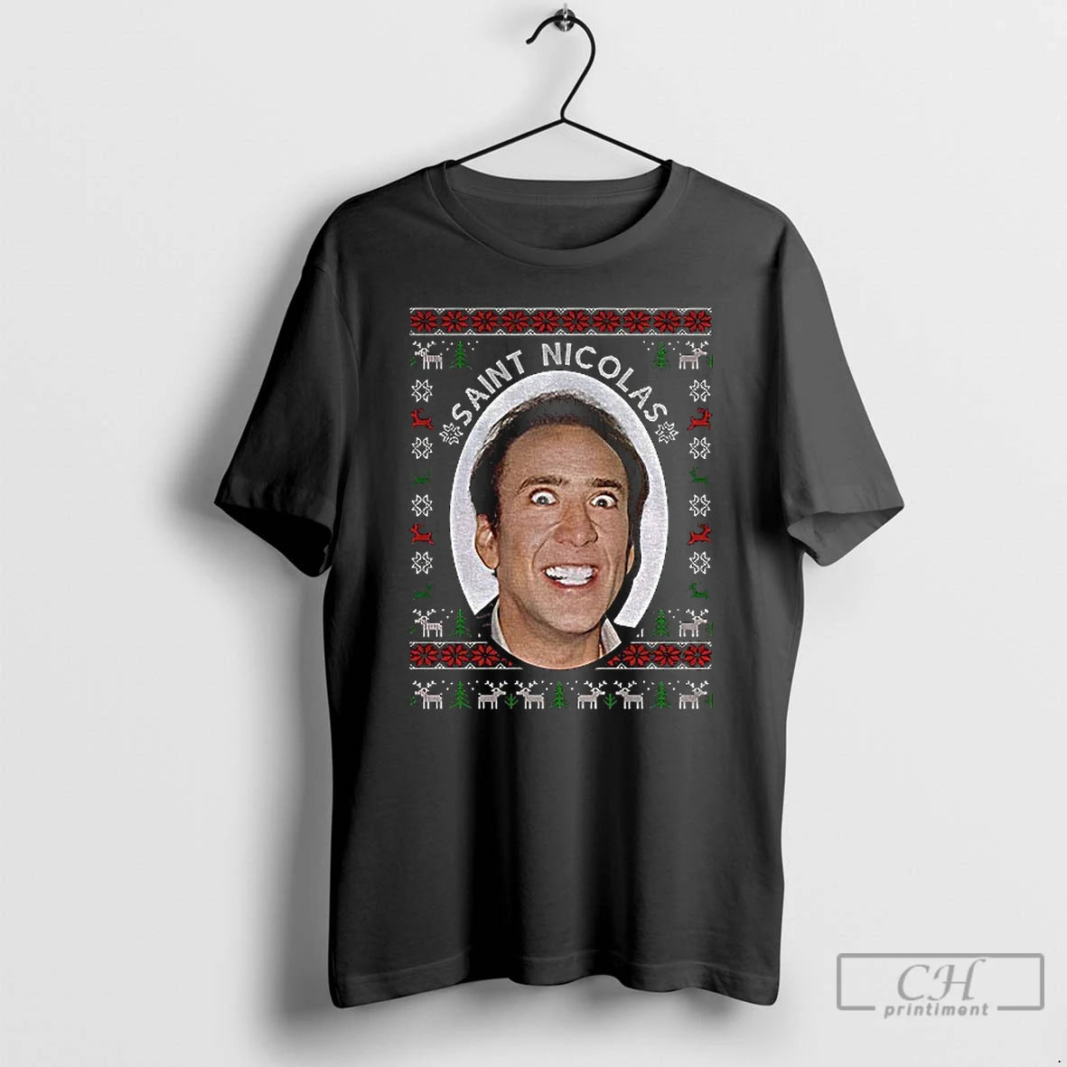 Classic Nicolas Cage St Nicolas Christmas 2025 T-Shirts, Hoodie, Sweatshirt | InkRitualCo.com
