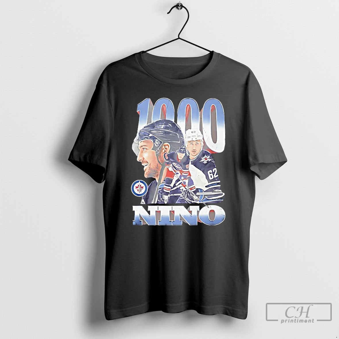 Classic Nino Niederreiter Winnipeg Jets 1000 Games Graphic T-Shirts, Hoodie, Sweatshirt | InkRitualCo.com