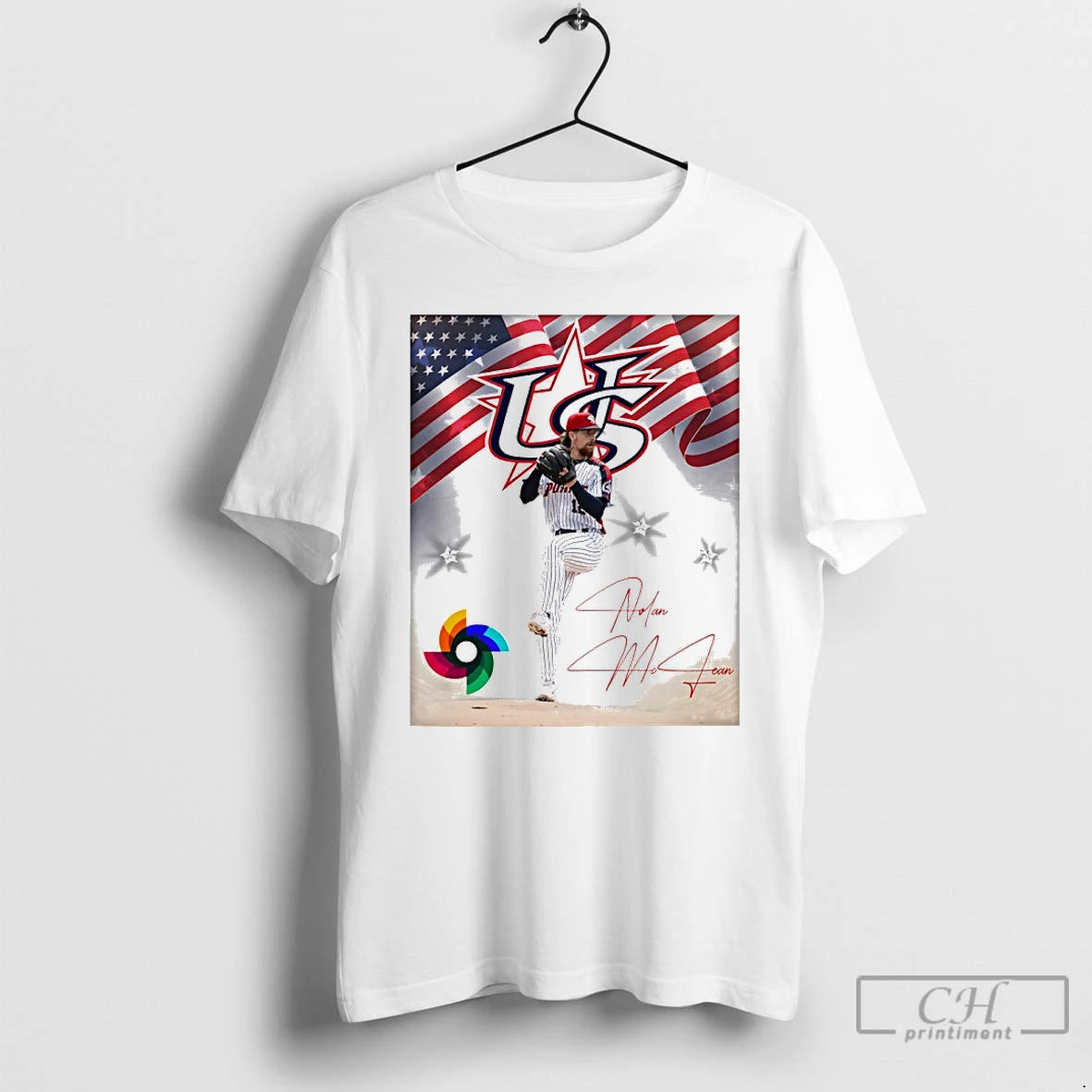 Classic Nolan Mclean Team Usa 2026 World Baseball Signature T-Shirts, Hoodie, Sweatshirt | InkRitualCo.com