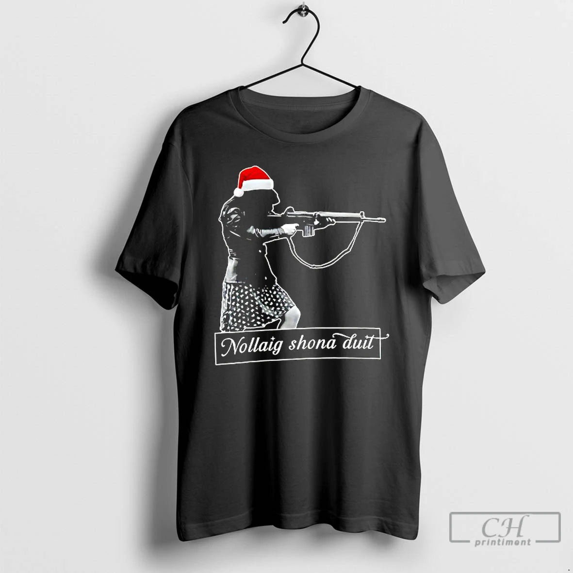 Classic Nollaig Shona Duit Santa Christmas T-Shirts, Hoodie, Sweatshirt | InkRitualCo.com