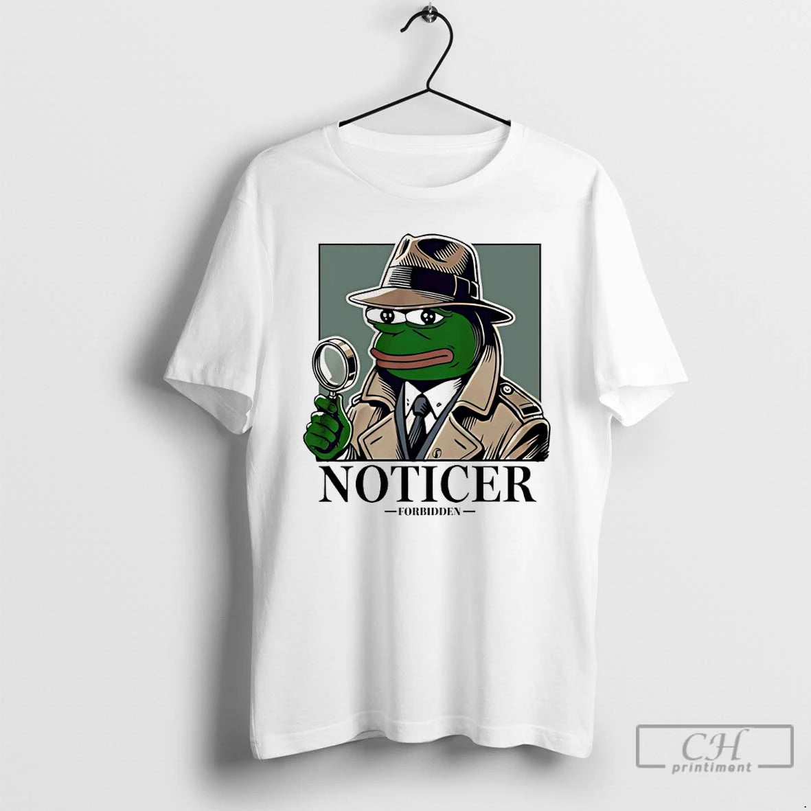 Classic Noticer Pepe Forbidden Frog Meme T-Shirts, Hoodie, Sweatshirt | InkRitualCo.com
