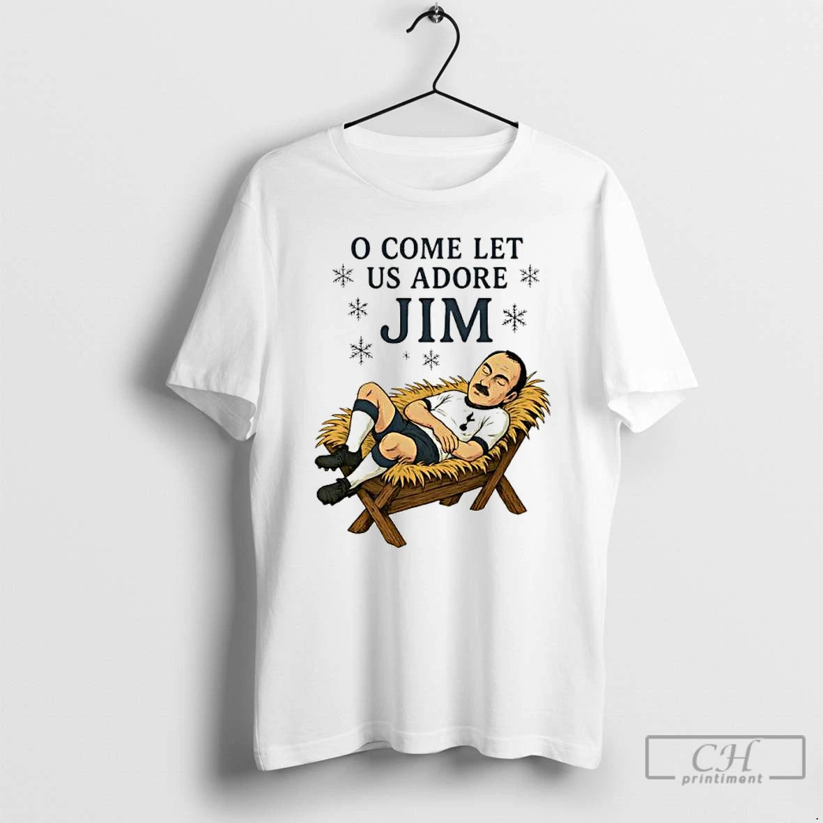 Classic O Come Let Us Adore Jim Spurs Christmas T-Shirts, Hoodie, Sweatshirt | InkRitualCo.com