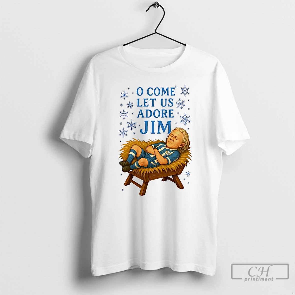 Classic O Come Let Us Adore Jim Wigan Christmas T-Shirts, Hoodie, Sweatshirt | InkRitualCo.com